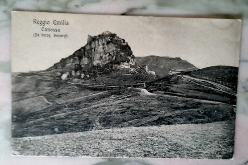 Canossa 1910 rovine - canossa,