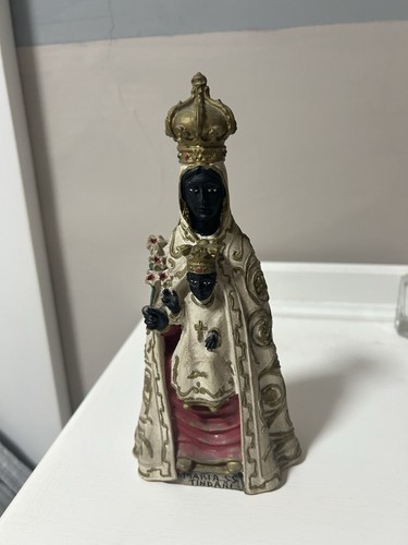 Statuetta madonna nera - statuetta, di