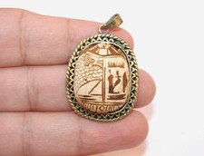 Raro ciondolo scarabeo antico