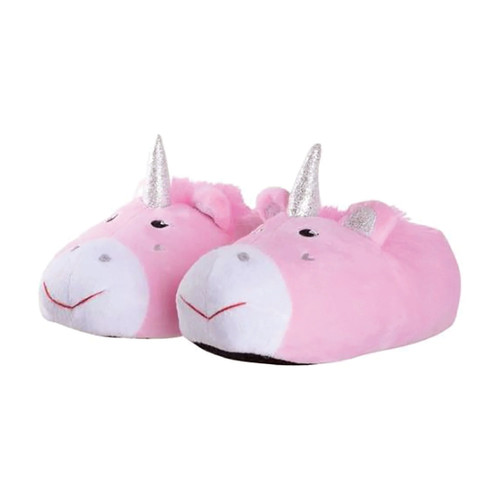 Pantofole peluche unicorno - di,