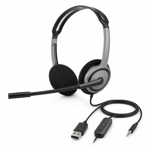 Cuffie microfono 1 - microfono, usb