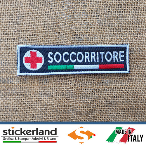 Toppa patch croce rossa - croce,