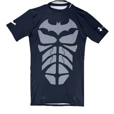 Under Armour Alter Ego Batman HeatGear Camicia a Compressione Uomo M Nero DC Knight