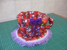 TAZZONA PORTACIALDE / CIOCCOLATINI / CARAMELLE # CUCITO CREATIVO #  vetrina