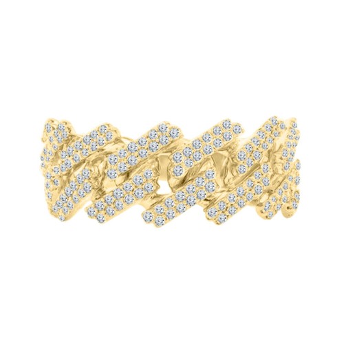 Anello uomo cuban - anello, link