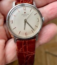 Orologio Vintage marca Zenith 230s 34,5mm cassa in acciaio a vite