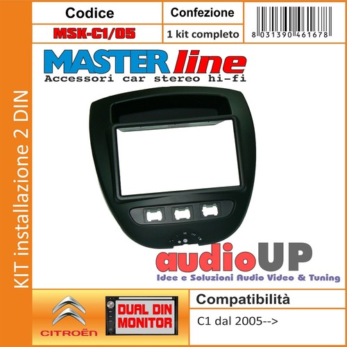 Mascherina autoradio din - mascherina,