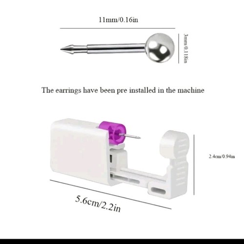Piercing kit pistola per - piercing,