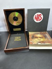 Nas Illmatic CD Golden Edition Wooden Box Get On Down 2012