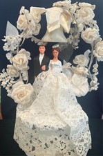 Cake topper matrimonio pizzo