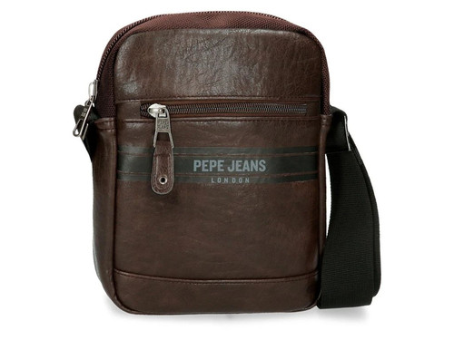 Tracolla pepe jeans marrone - pepe,