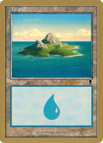 Mtg island - island, (2002