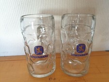 2 Boccali Lowenbrau Anni 80” Vintage Capacità 1 Litro Perfetto Stato