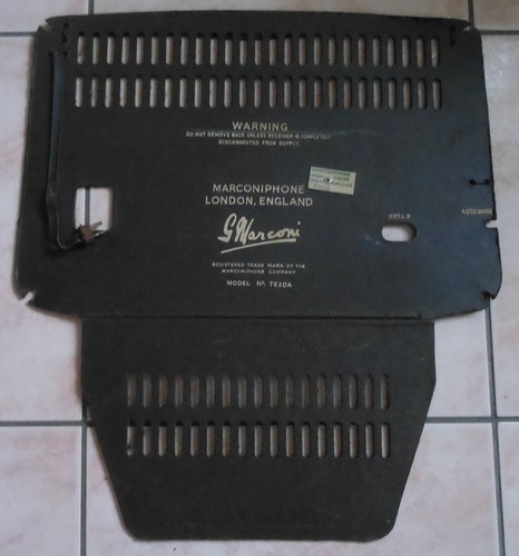 Pannello posteriore radio