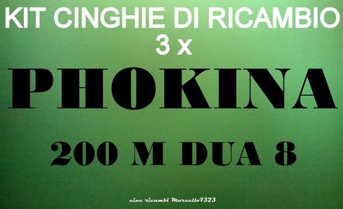 Kit cinghie ricambio 3 - di,