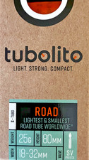 Tubo interno Tubolito S-Tubo strada TPU 700c/29" 18-28mm 80mm SV Presta LEGGERO