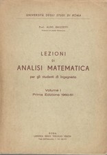 Lezioni di analisi matematica