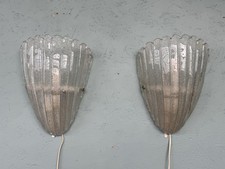 Coppia Di Applique Anni 70 In