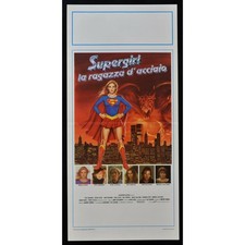 locandina SUPERGIRL LA RAGAZZA D'ACCIAIO slater farrow comics marvel B178
