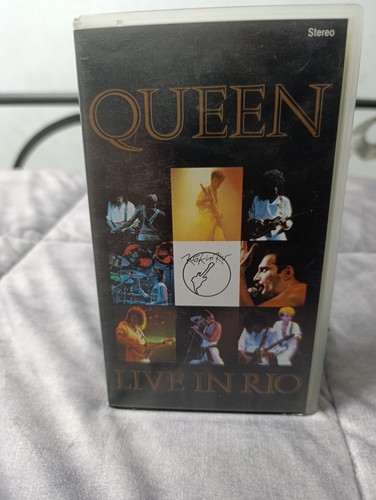Videocassetta vhs queen live - vhs,