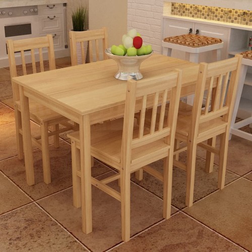 Tavolo con sedie legno - con, 4