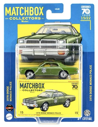 Matchbox 1978 dodge monaco - dodge,