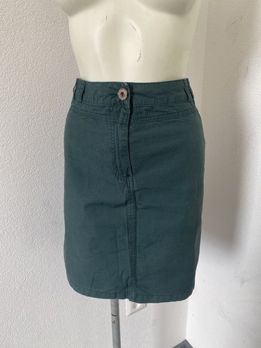 Minigonna cargo lerros verde - minigonna,