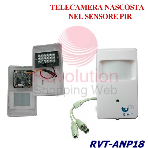Telecamera nascosta sensore - telecamera,