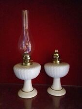 coppia  Lumi  a petrolio in CERAMICA