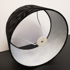 Shade 30cm Fabric Black Brown