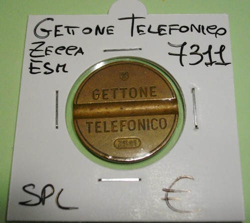 Gettone telefonico 7311 zecca - gettone,