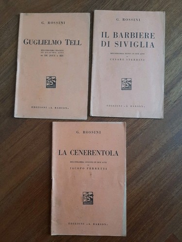 Libretti opere guglielmo - libretti, opere: