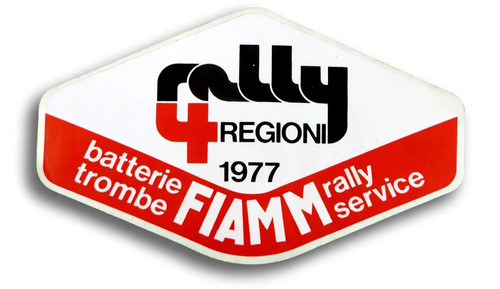 Adesivo rally regioni - adesivo, 4