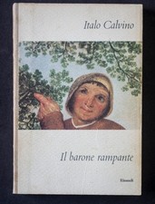 Libro Letteratura Italo Calvino Il barone rampante Prima Edizione 1957