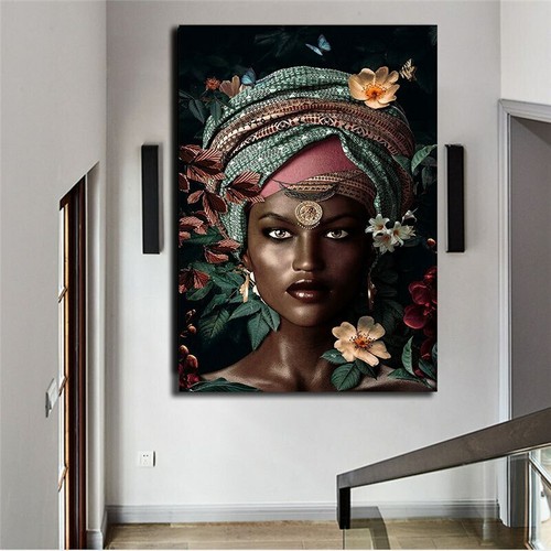 Quadro tela donna africana - quadro,