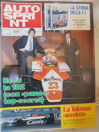Autosprint 1982 foto poster - foto,