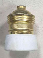 PORTALAMPADA METALLO E GHIERA