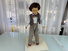 Vecchia bambola da collezione bambola in legno 45 cm condizioni vedi foto.