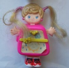 1988 Sweet Secrets Dolci SEGRETI Pretty Puppy Galoob MINI DOLL rosa purple