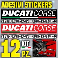 Adesivo Ducati Corse moto pvc