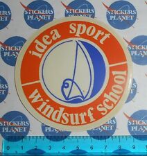 ADESIVO VINTAGE AUTOCOLLANT STICKER IDEA ORIGINALE SPORT - SCUOLA WINDSURF