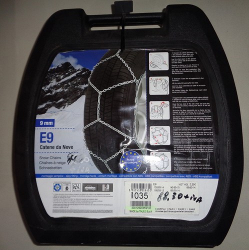 Thule cod 035 catene - e9, mm