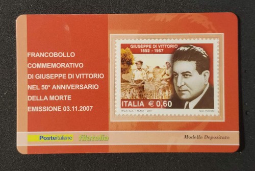 Tessera filatelica francobollo - filatelica,