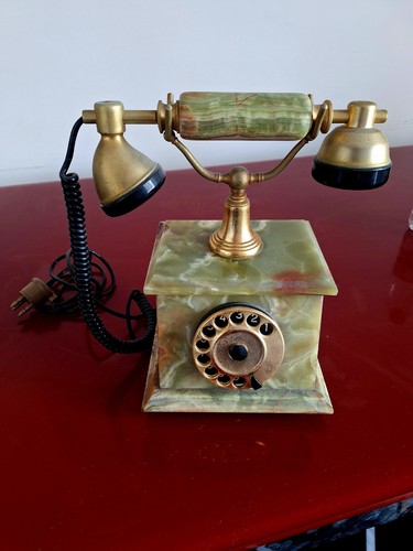 Telefono vintage onice e - vintage, in