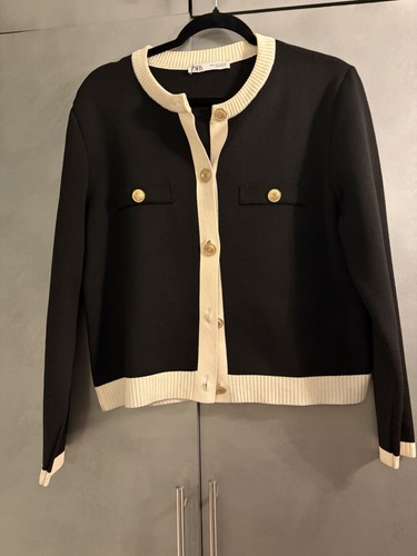 Cardigan donna zara nero - zara, in