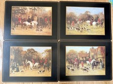 Set 4 tovagliette equitazione