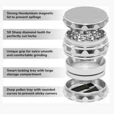 ANAS Herb Grinder|4 Pieces 2.5
