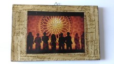 Quadro decoupage legno - , rosone