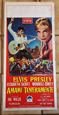 LOVING YOU ELVIS PRESLEY POSTER FILM ITALIANO PRIMA USCITA 1957