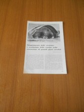 1959 COSTRUZIONE GRANDI PONTI STRADALI STRUTTURA CENTINE A VENTAGLIO SUL SAMBRO 